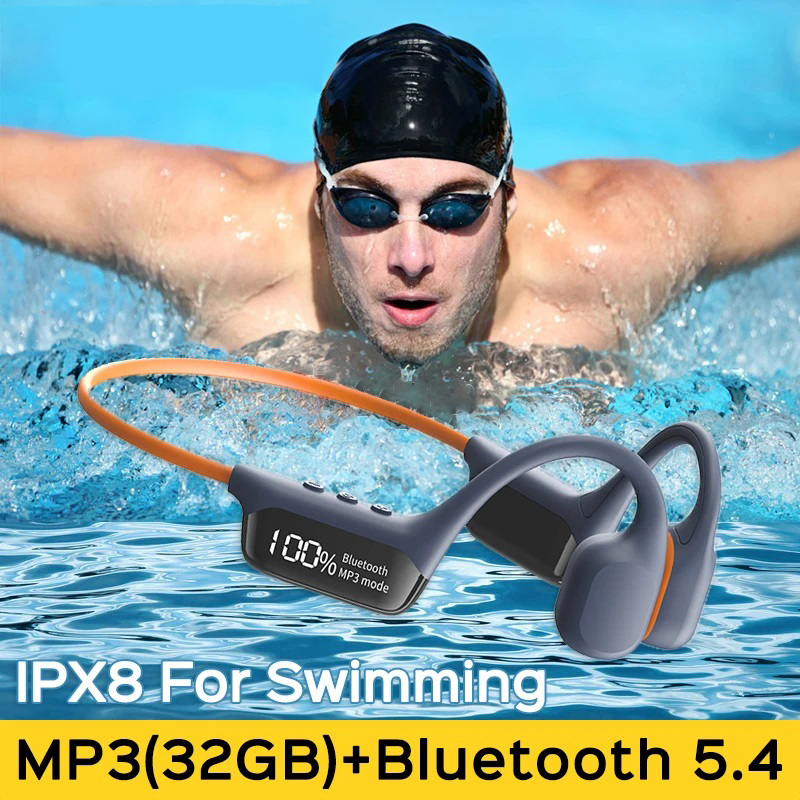 Bone Conduction Running Headphones - Беспроводные наушники LonMao S10 с костной