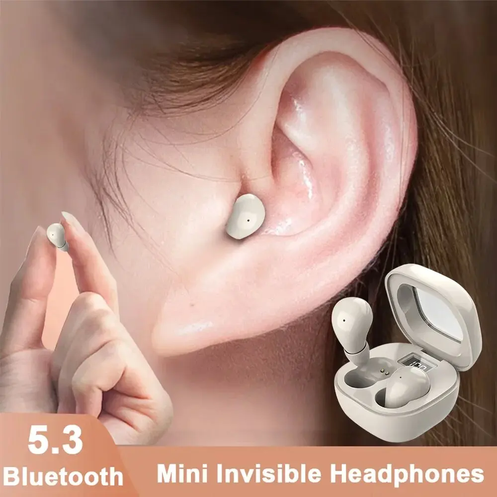 Tws Earbuds Bluetooth 5.3 - SK19 Bluetooth 5,3 наушники мини-невидимые наушники