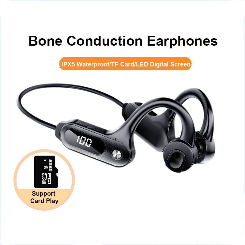Open Ear Air Conduction Headphones - Наушники с костной проводимостью Bluetooth 5,3,