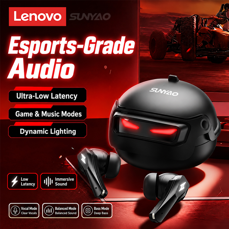 Headphones - Выбор: игровые наушники Lenovo GT101, беспроводные,
