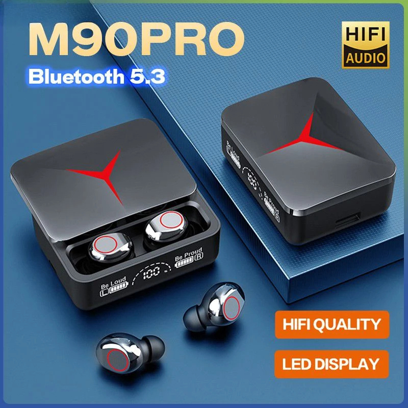 Tws Earbuds Bluetooth 5.3 - TWS M90 Pro Беспроводные наушники Игровые