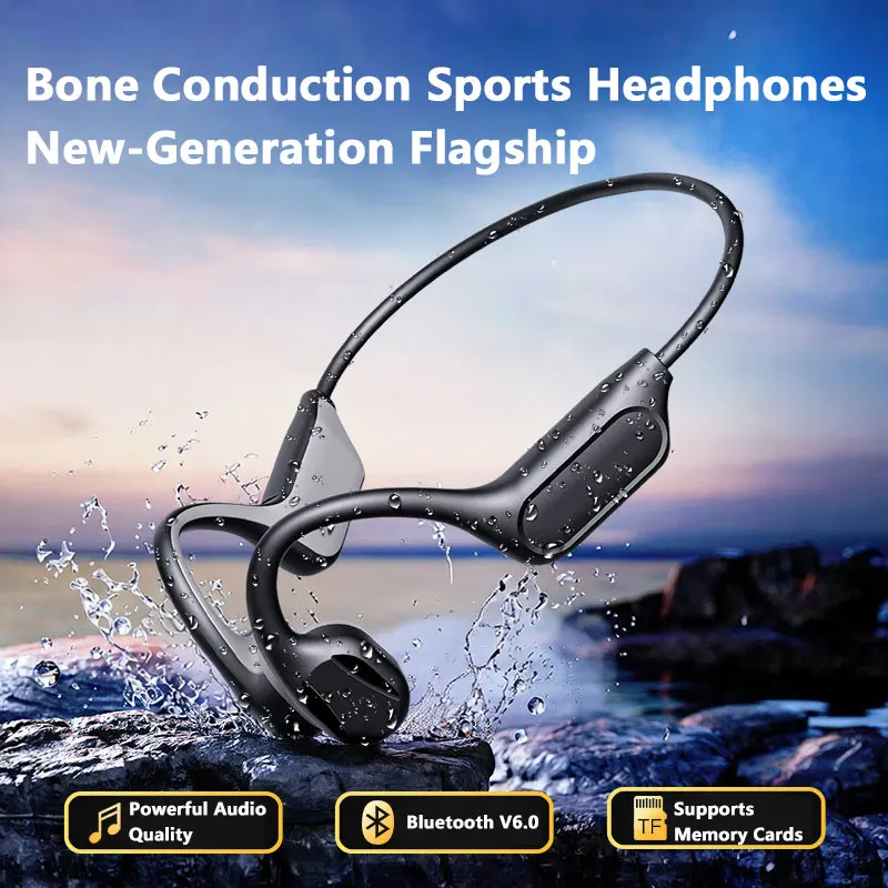 Bone Conduction Running Headphones - НОВЫЕ спортивные Bluetooth-наушники с костной проводимостью
