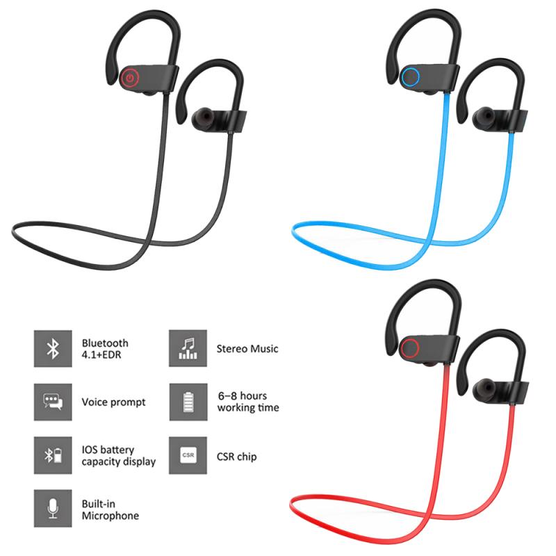 Magnetic Neckband Sports Earphones - Новые беспроводные наушники Bluetooth 5.0, водонепроницаемая