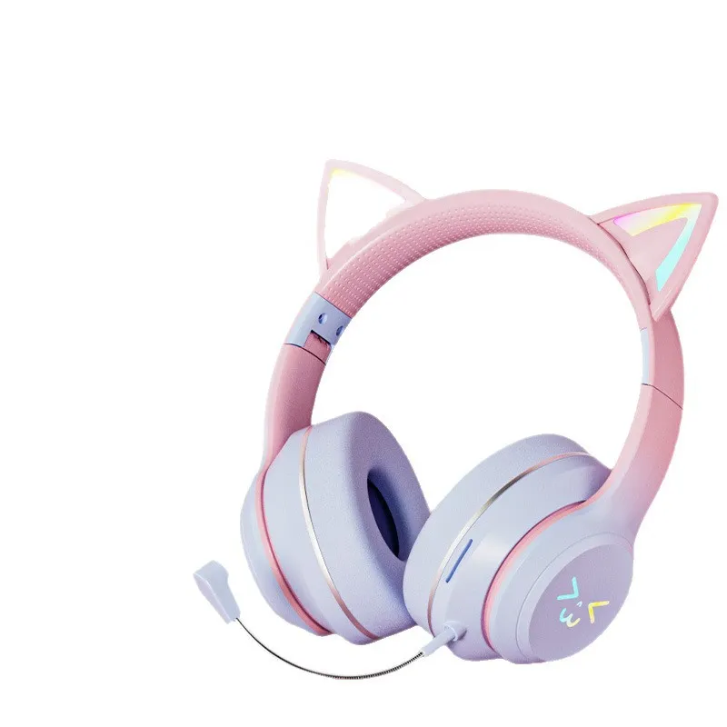 Беспроводные Bluetooth-наушник – обзор и цена Cat Ear Bluetooth Headset Led