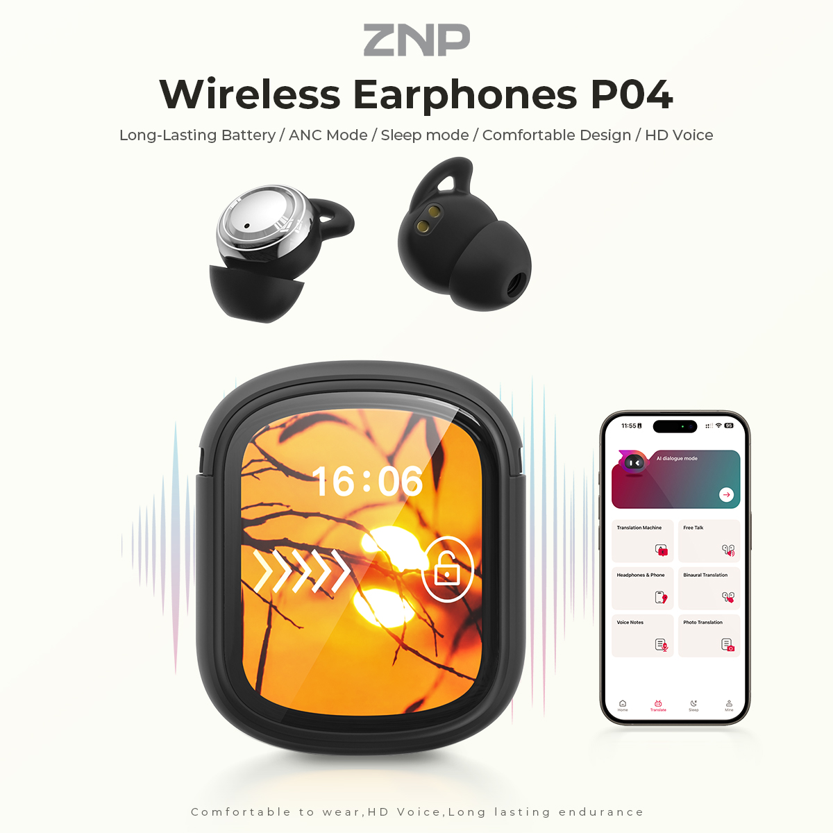 Наушники ZNP P04 для сна с акт – обзор и цена Headphones