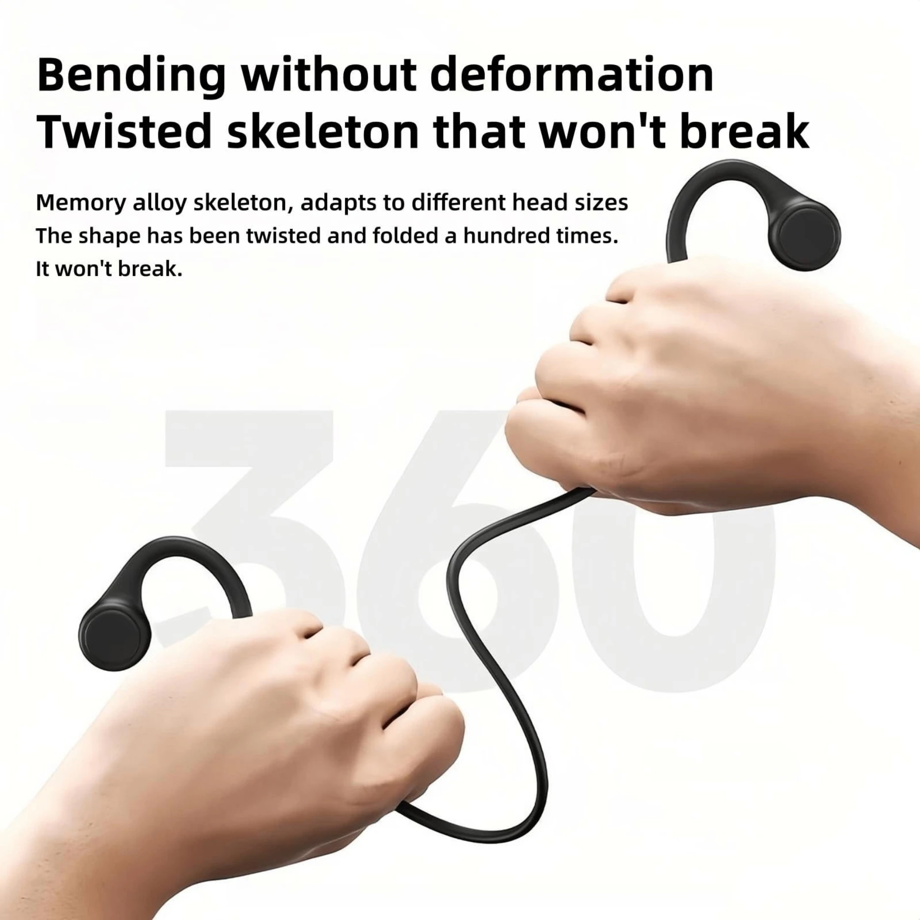 LonMao B33 Наушники с костной  – обзор и цена Bone Conduction Running Headphones