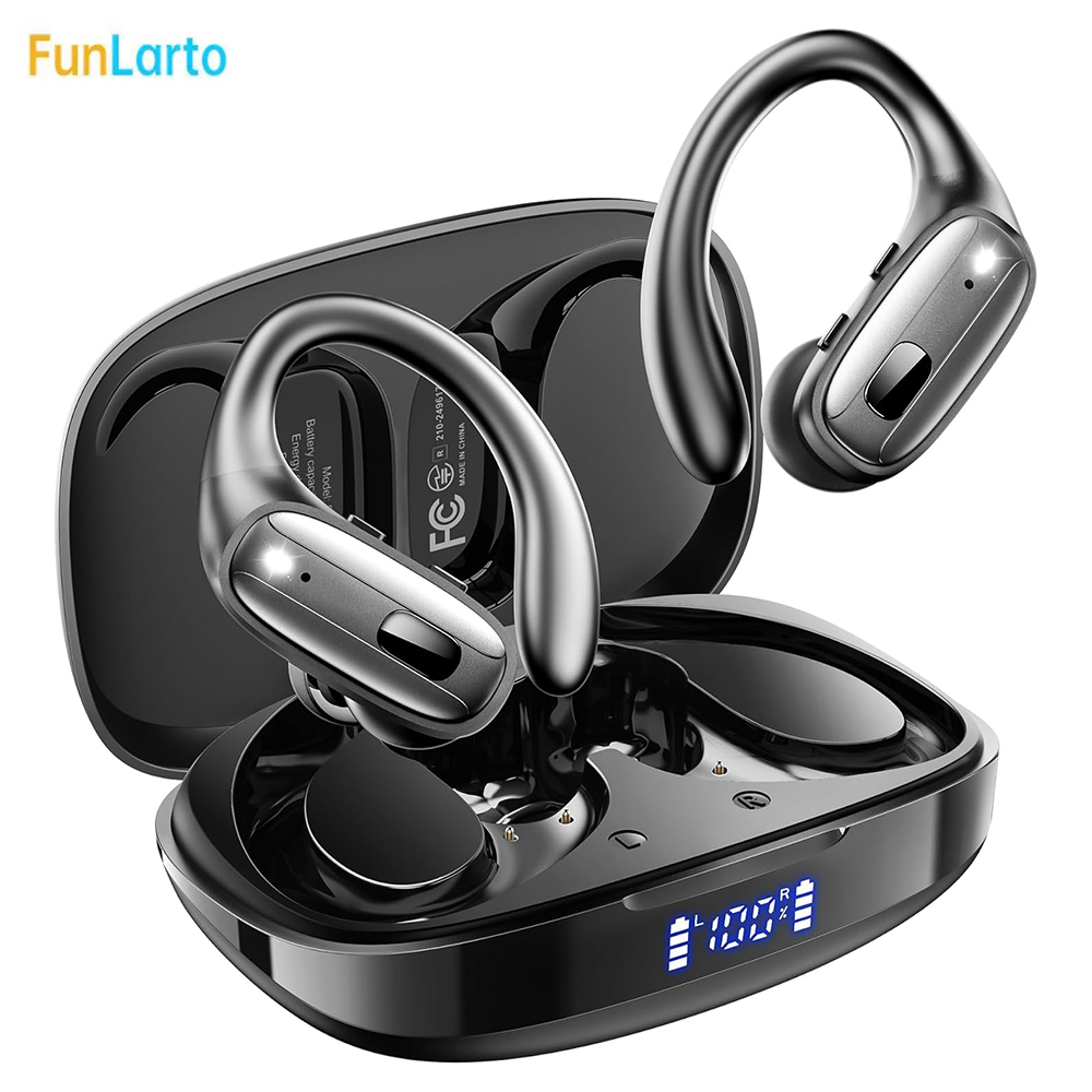 Спортивные наушники Bluetooth  – обзор и цена Open Ear Air Conduction Headphones