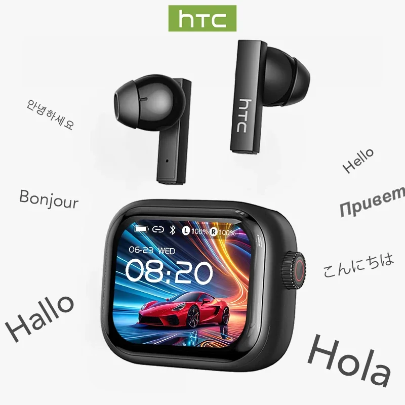 [Экран Ultra HD] Наушники HTC  – обзор и цена Open Ear Air Conduction Headphones