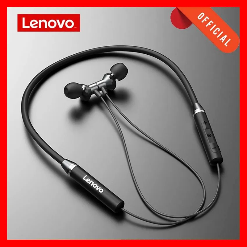 Беспроводные наушники Lenovo с – обзор и цена Magnetic Neckband Sports Earphones