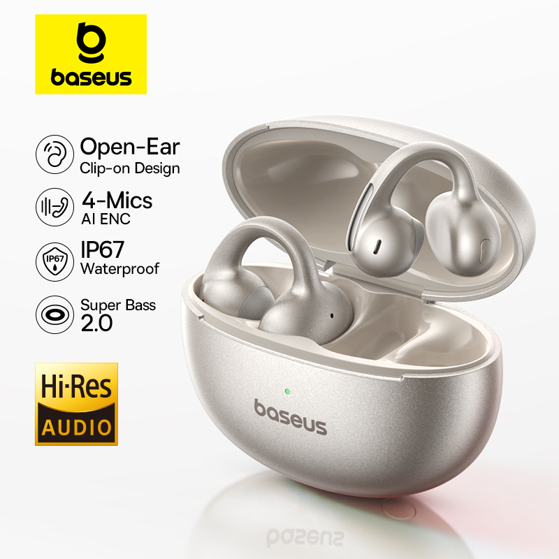 Baseus MC1 Pro Наушники-клипсы – обзор и цена Open Ear Air Conduction Headphones