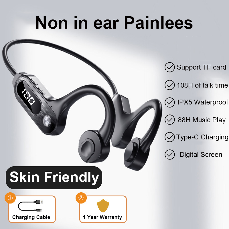Наушники с костной проводимост – обзор и цена Open Ear Air Conduction Headphones