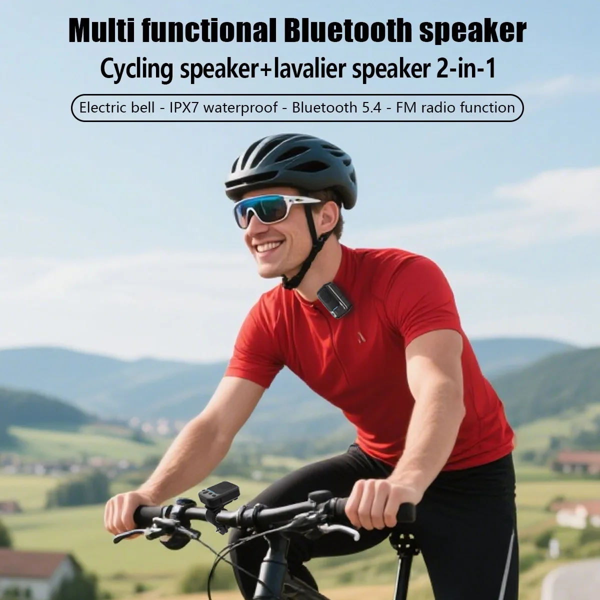 Мини-велосипедный беспроводной – обзор и цена Portable Bluetooth Speaker Waterproof Ipx7