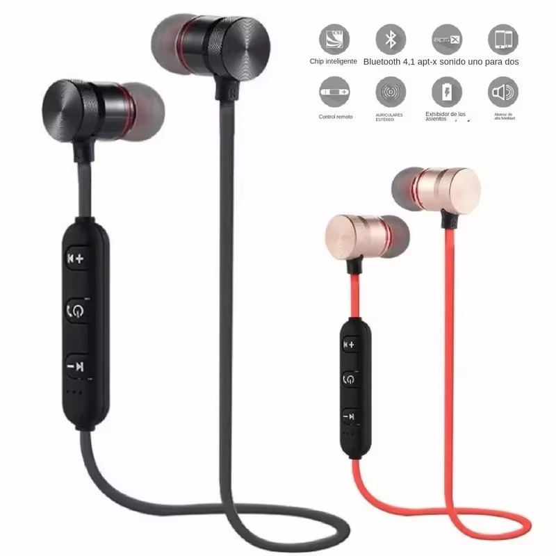 1/2/3/4 шт. Bluetooth-наушники – обзор и цена Magnetic Neckband Sports Earphones