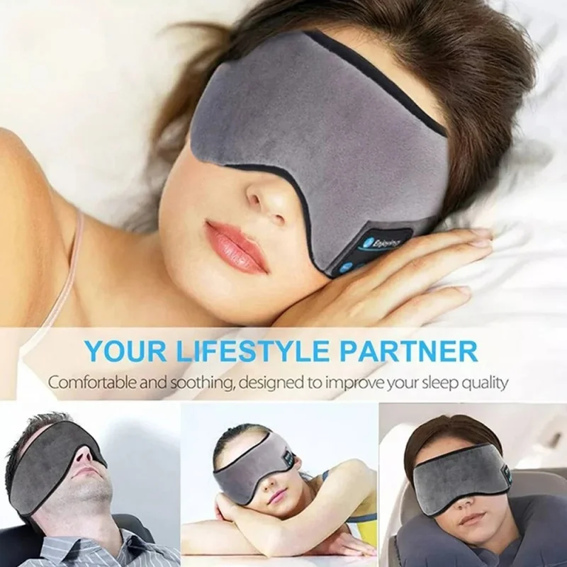 Беспроводная Bluetooth-повязка – обзор и цена Sleep Mask Headphones Bluetooth