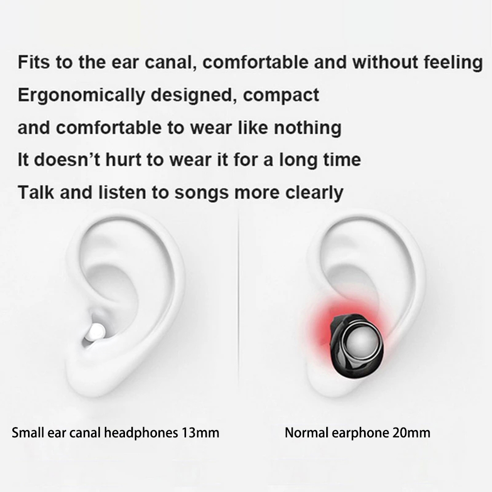 Невидимые наушники Мини-наушни – обзор и цена Tws Earbuds Bluetooth 5.3