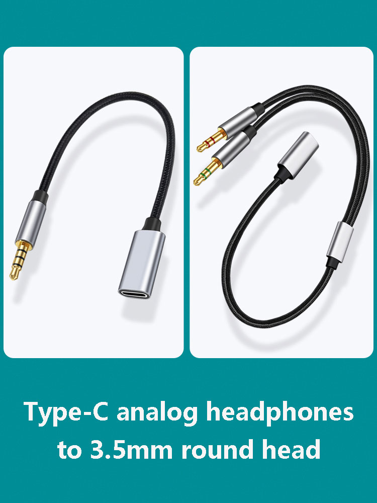 Aux аудиоадаптер 3,5 мм «папа» – обзор и цена Type C Wired Earphones With Mic