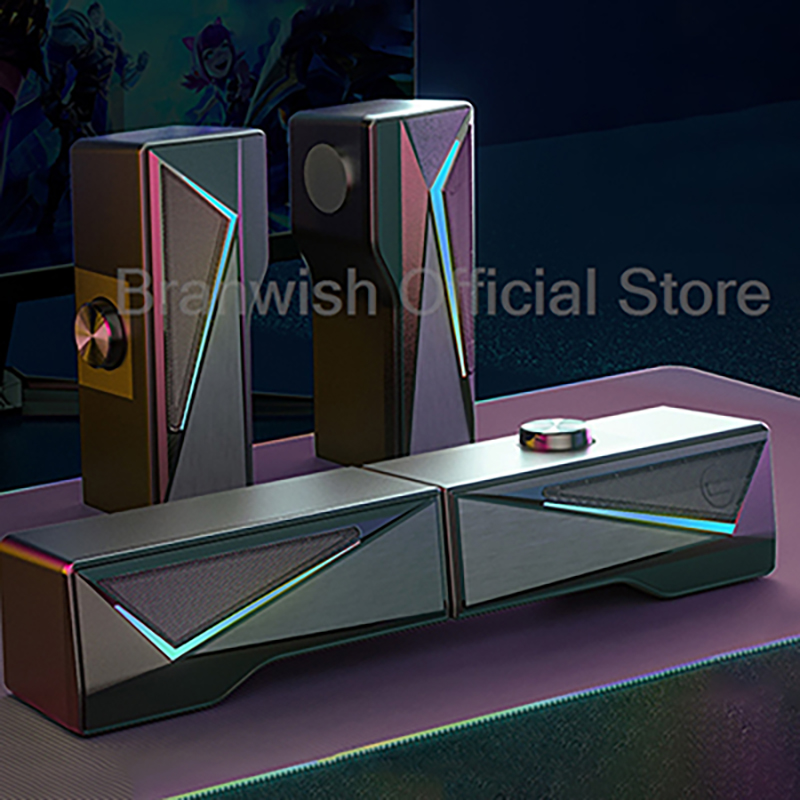 Игровая звуковая панель RGB со – обзор и цена Rgb Computer Soundbar For Pc
