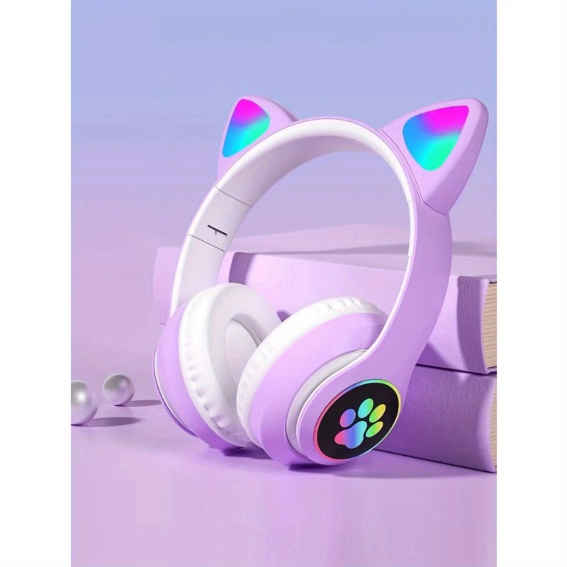 Новый фонарик с милыми кошачьи – обзор и цена Cat Ear Bluetooth Headset Led
