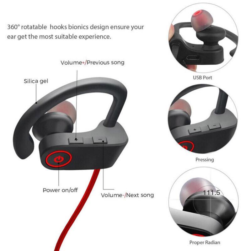 Новые беспроводные наушники Bl – обзор и цена Magnetic Neckband Sports Earphones