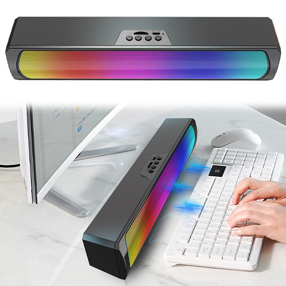Портативные компьютерные колон – обзор и цена Rgb Computer Soundbar For Pc