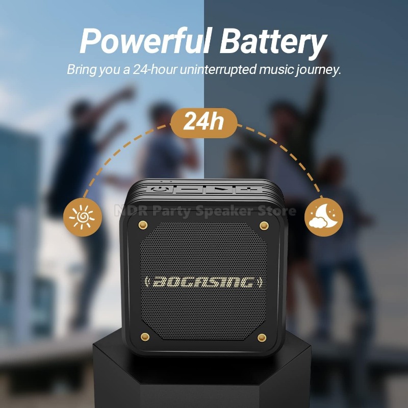 M10 15 Вт динамик BT 5.0 порта – обзор и цена Portable Bluetooth Speaker Waterproof Ipx7