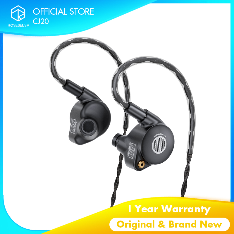 ROSESELSA X AAV CJ20 Планарно- – обзор и цена Planar Magnetic Iem Earphones